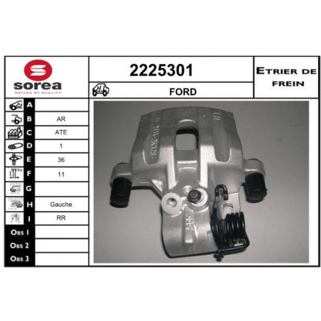 Étrier de frein EAI