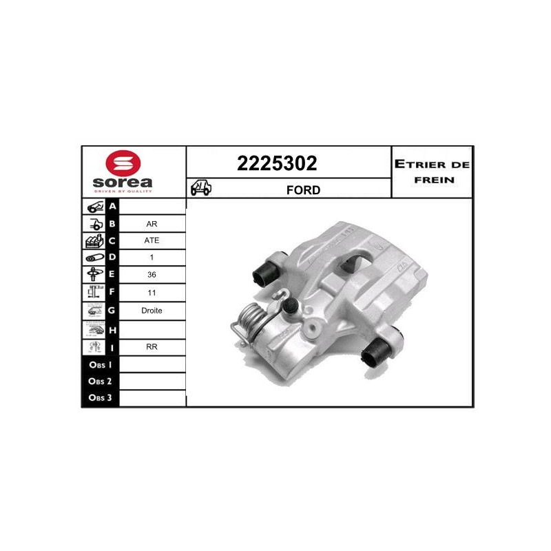 Étrier de frein EAI