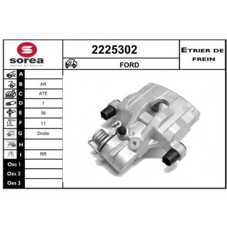 Étrier de frein EAI
