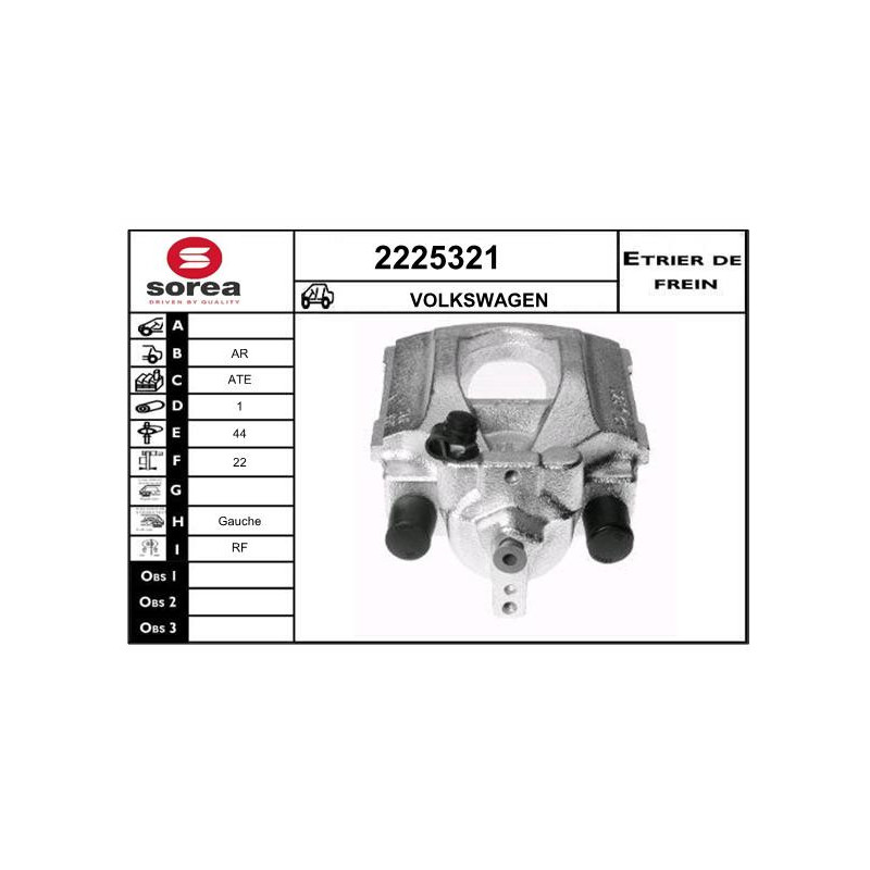 Étrier de frein EAI