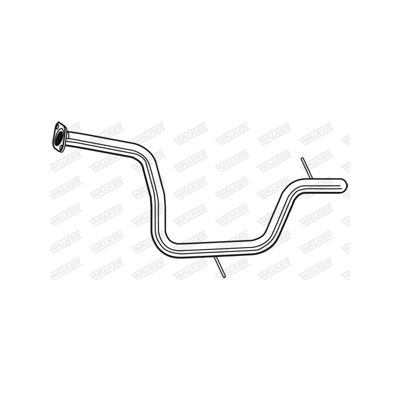 Tuyau d'échappement WALKER
