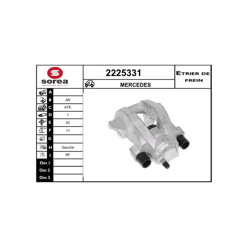 Étrier de frein EAI