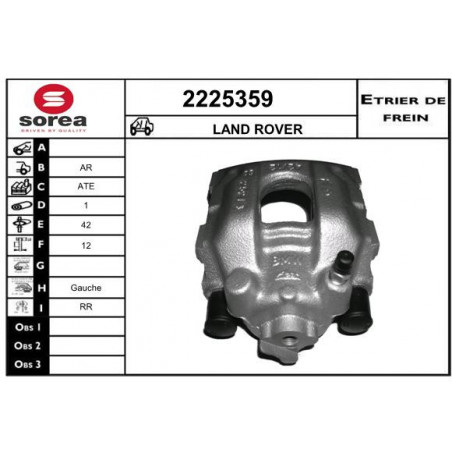 Étrier de frein EAI
