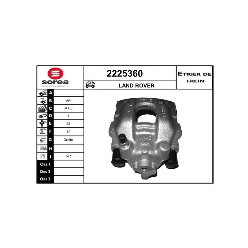 Étrier de frein EAI