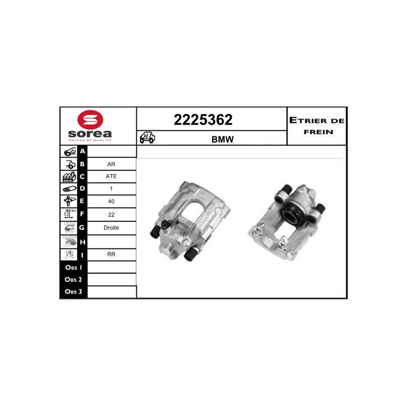 Étrier de frein EAI