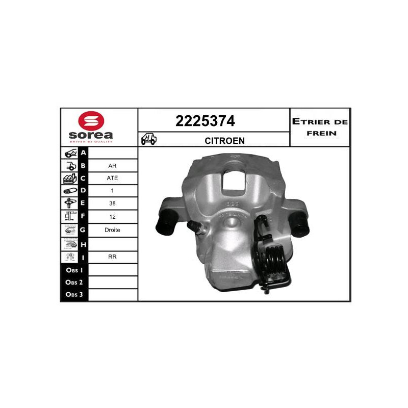 Étrier de frein EAI