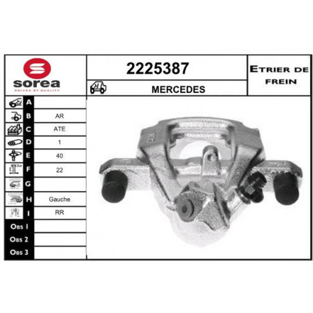 Étrier de frein EAI