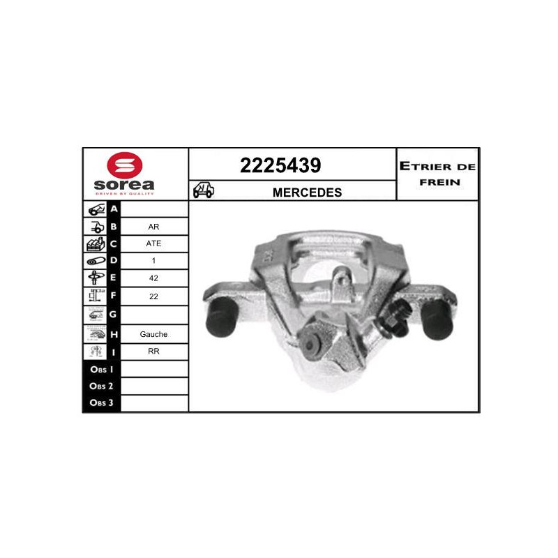 Étrier de frein EAI