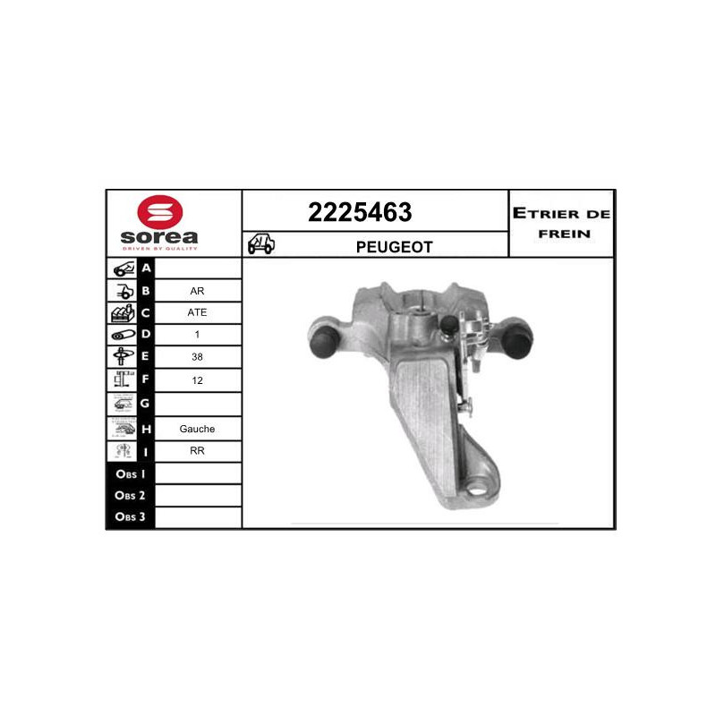 Étrier de frein EAI