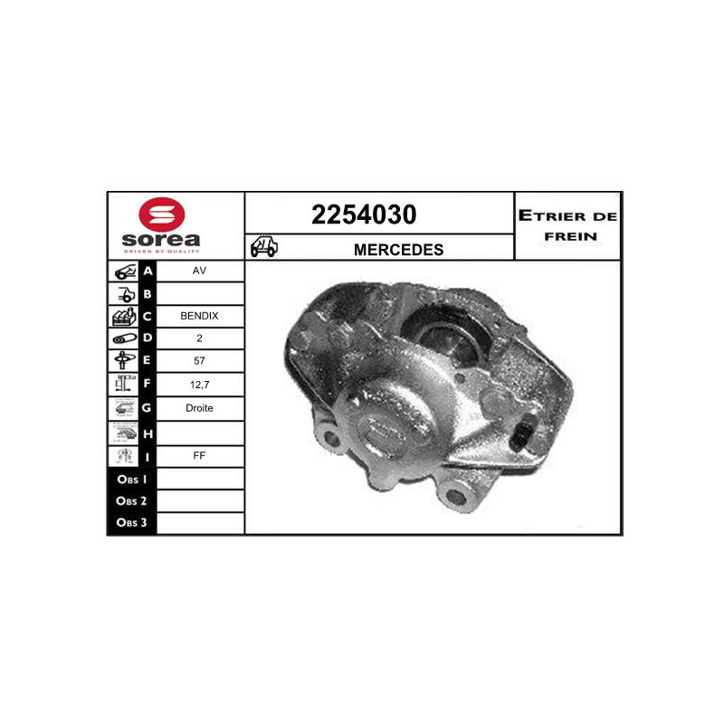 Étrier de frein EAI