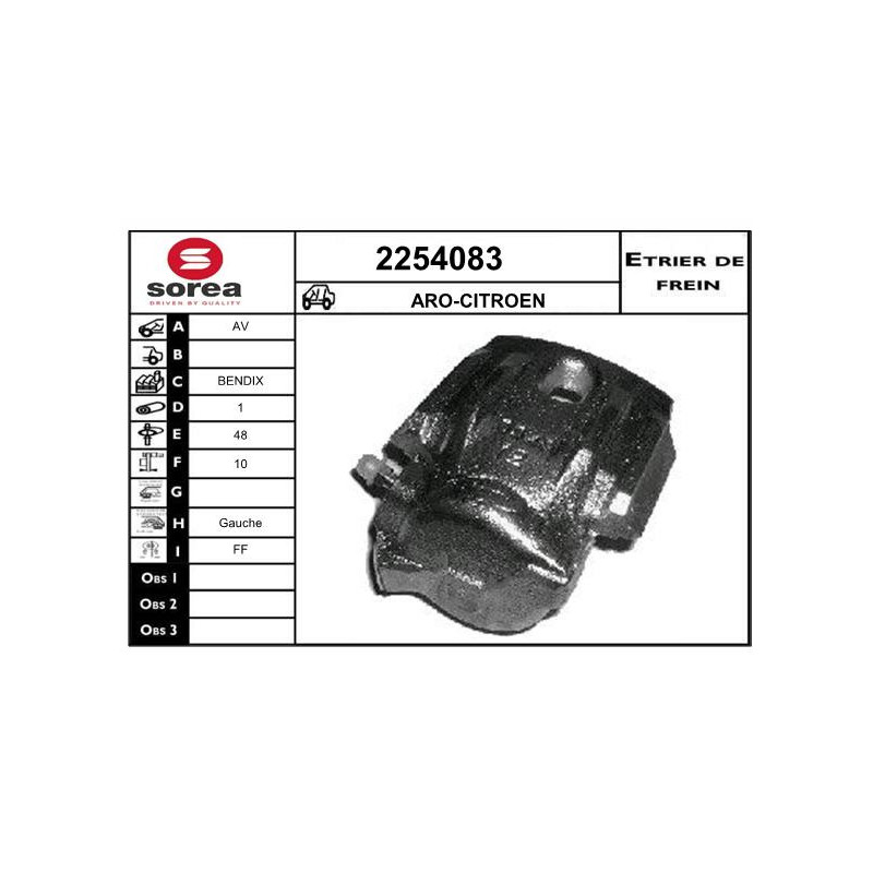 Étrier de frein EAI