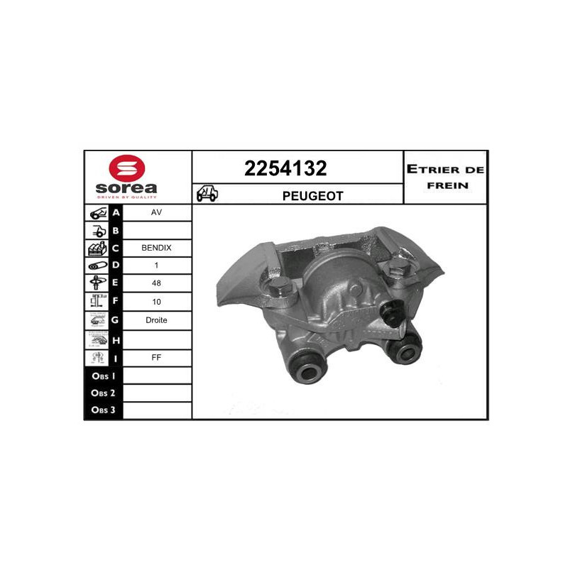 Étrier de frein EAI