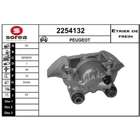 Étrier de frein EAI