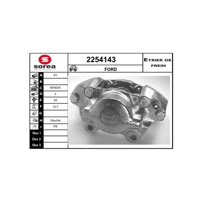 Étrier de frein EAI