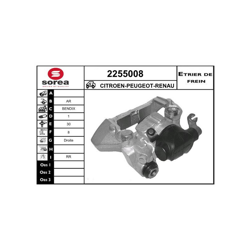 Étrier de frein EAI