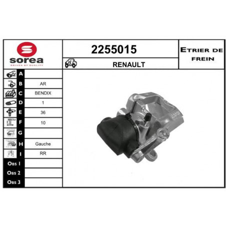 Étrier de frein EAI