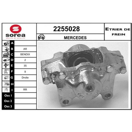 Étrier de frein EAI