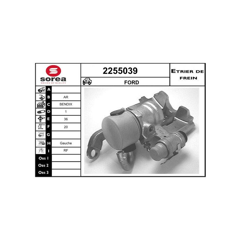 Étrier de frein EAI