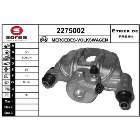 Étrier de frein EAI