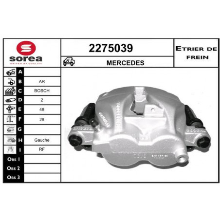 Étrier de frein EAI