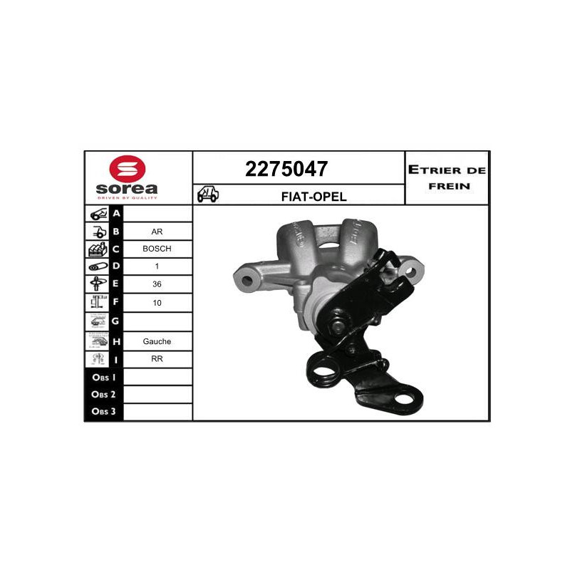 Étrier de frein EAI