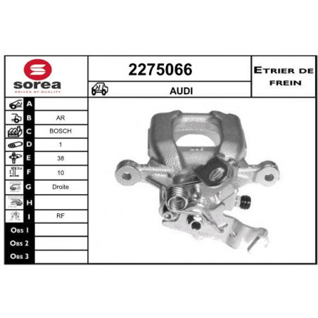 Étrier de frein EAI