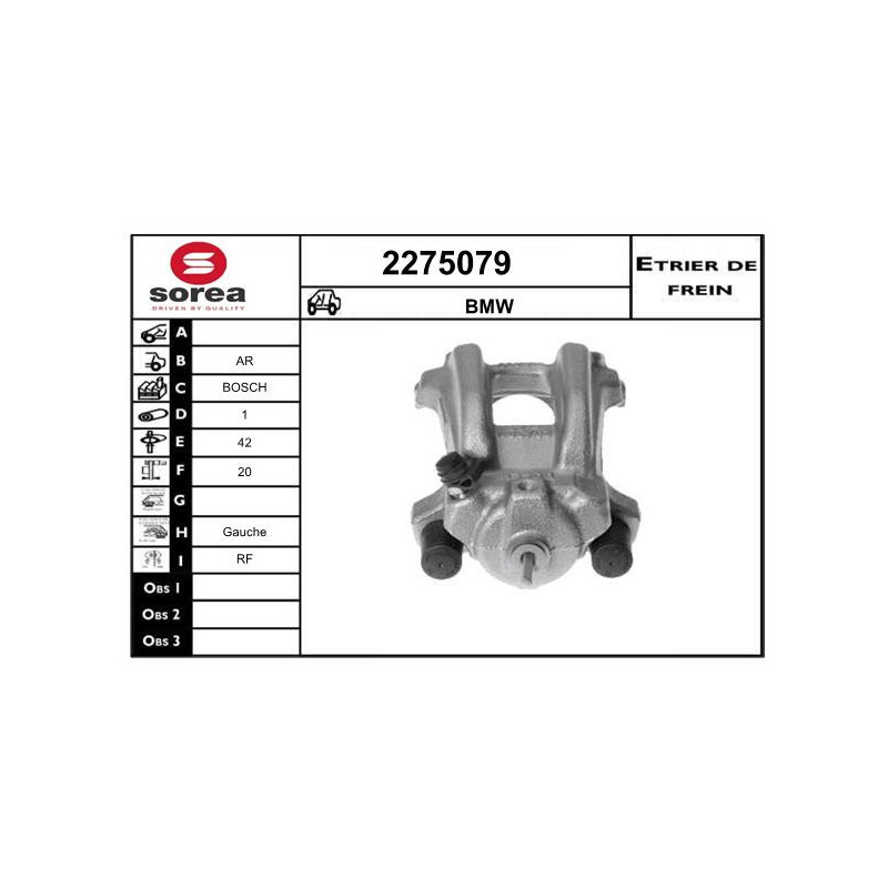Étrier de frein EAI