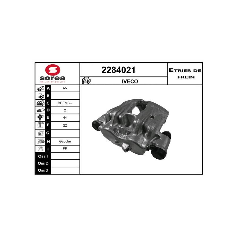 Étrier de frein EAI