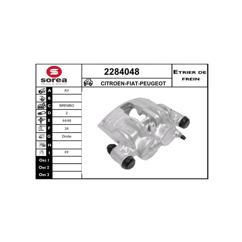 Étrier de frein EAI
