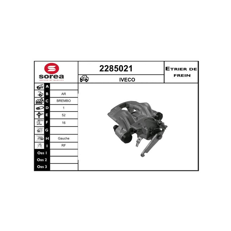 Étrier de frein EAI