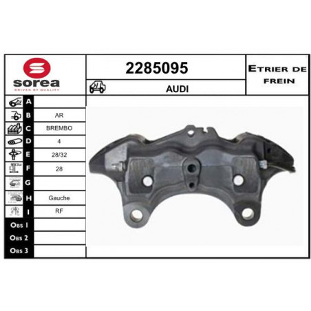 Étrier de frein EAI