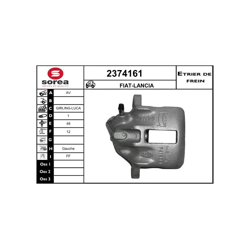 Étrier de frein EAI