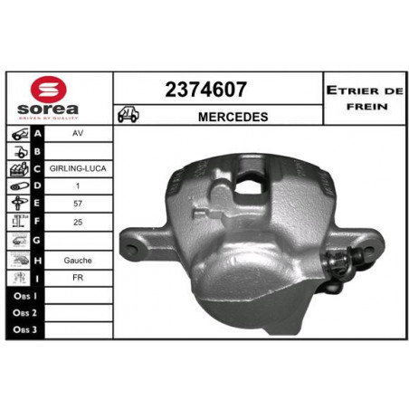 Étrier de frein EAI