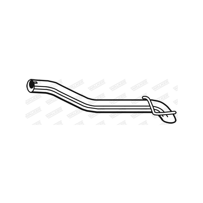 Tuyau d'échappement WALKER