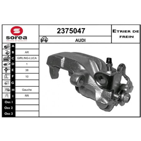 Étrier de frein EAI