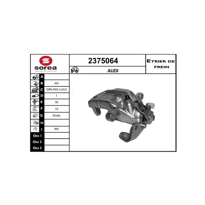 Étrier de frein EAI