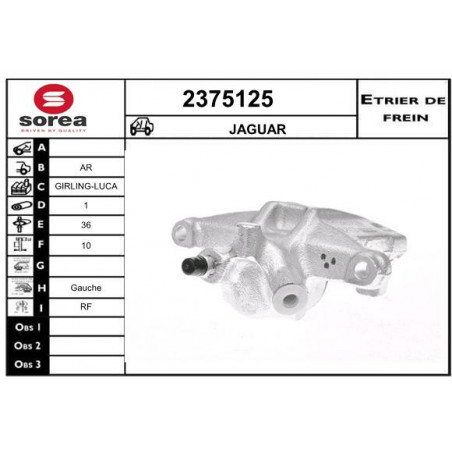 Étrier de frein EAI