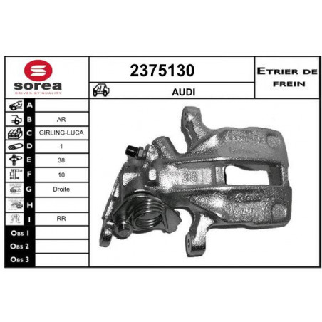 Étrier de frein EAI