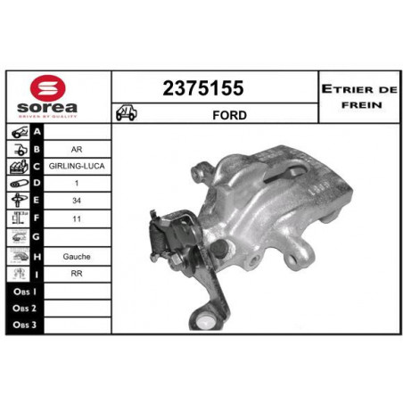 Étrier de frein EAI