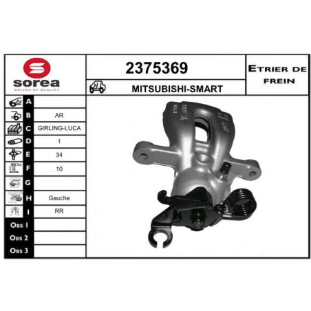 Étrier de frein EAI