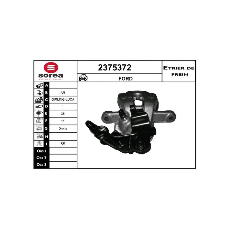 Étrier de frein EAI