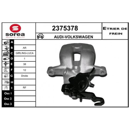 Étrier de frein EAI