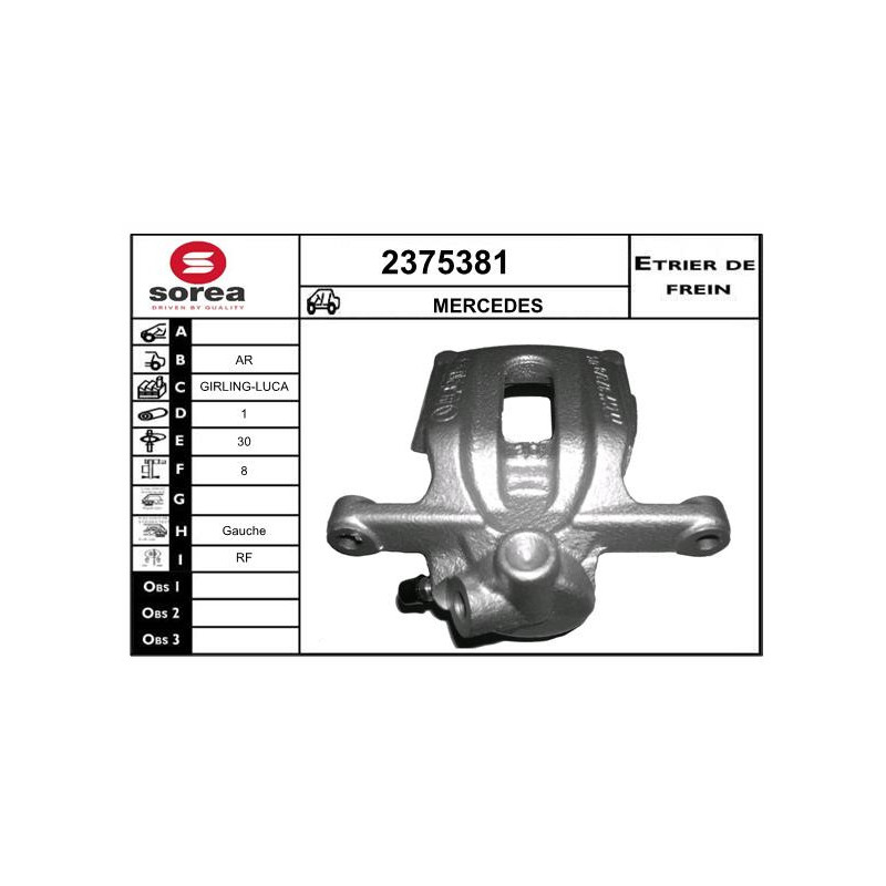 Étrier de frein EAI