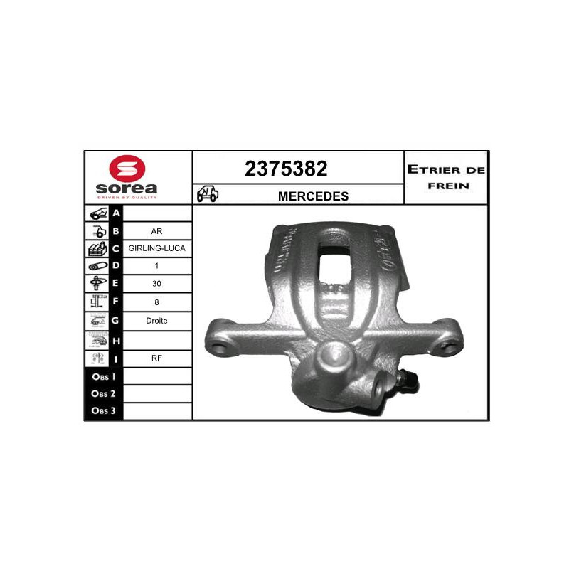 Étrier de frein EAI