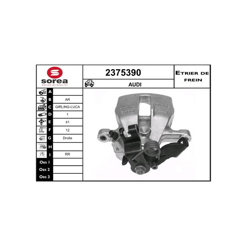 Étrier de frein EAI