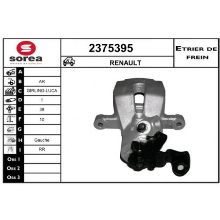 Étrier de frein EAI