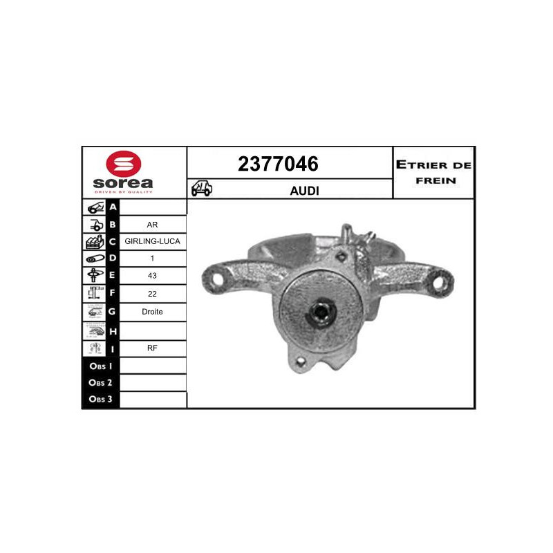 Étrier de frein EAI