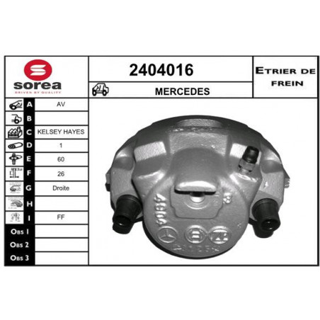 Étrier de frein EAI