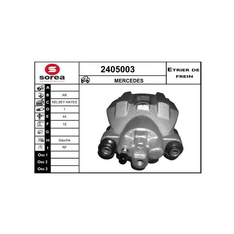 Étrier de frein EAI