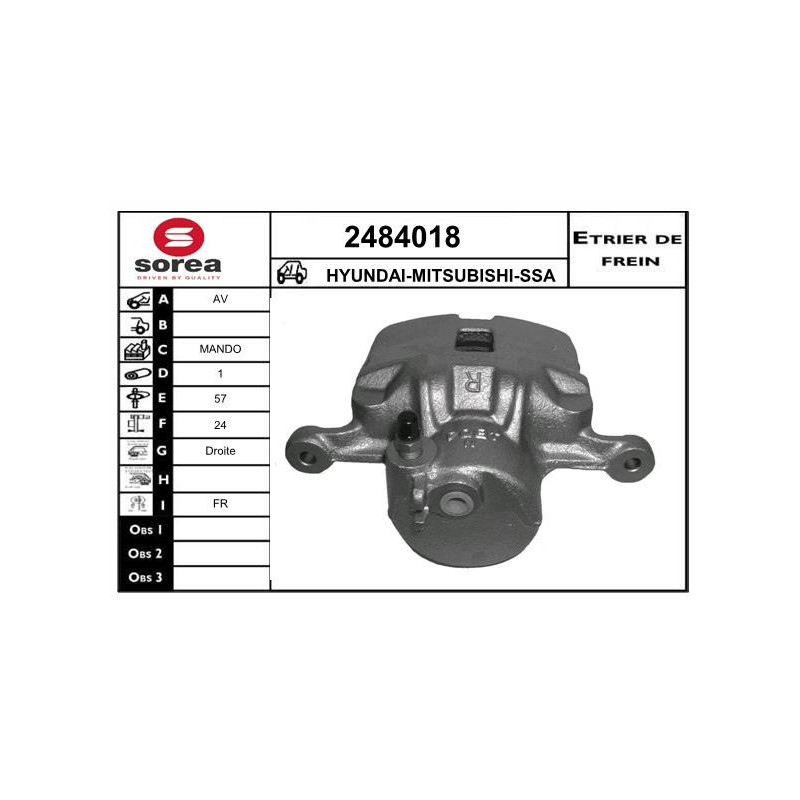 Étrier de frein EAI